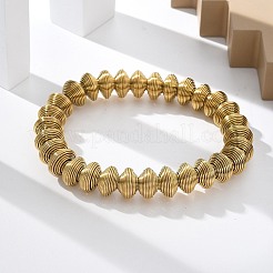 304 Stainless Steel Stretch Bangles for Women&nbsp;BJEW-P315-02D-G