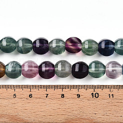 Natural Colorful Fluorite Beads Strands&nbsp;G-T139-55