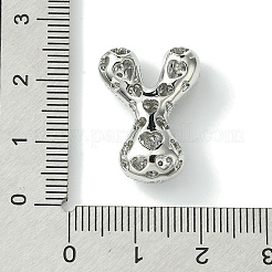 Rack Plating Brass Cubic Zirconia Pendants&nbsp;KK-S378-02P-Y