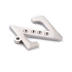 Non-Tarnish 304 Stainless Steel Pendant Rhinestone Settings&nbsp;STAS-F267-09Z-P
