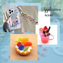 240pcs 2 Colors PVC Raspberry&nbsp;DJEW-OC0001-20