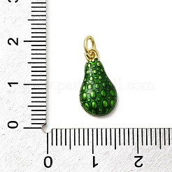 Brass Enamel Pendants&nbsp;KK-P338-06A-G