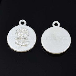 Acrylic Imitation Pearl Pendants&nbsp;OACR-N134-012