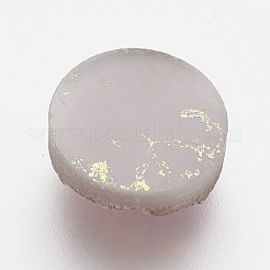 Resin Imitation Druzy Quartz Cabochons&nbsp;RESI-E013-03J-10mm
