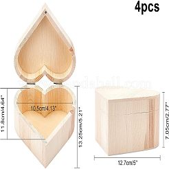 Pine Storage Box&nbsp;WOOD-WH0107-49