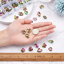 Glass Rhinestone Pendants&nbsp;YS-TAC0007-01C