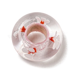 Glass European Beads&nbsp;GLAA-XCP0001-40C