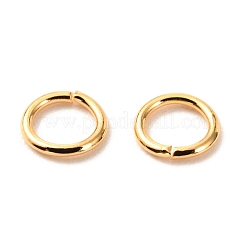 Brass Open Jump Rings&nbsp;X-KK-F824-108B-G