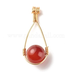 Natural Mixed Stone Pendants&nbsp;PALLOY-JF01111