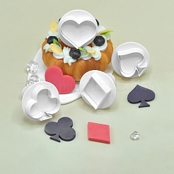 PP Plastic Playing Card Theme Cookie Cutters&nbsp;PW-WG657F4-01