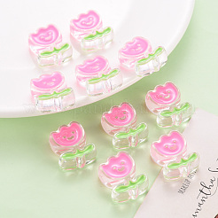 Transparent Acrylic Beads&nbsp;MACR-S374-03A-01