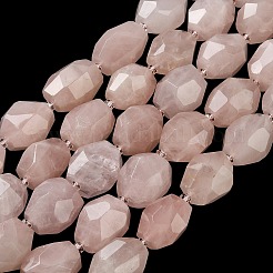 Natural Rose Quartz Beads Strands&nbsp;G-K408-A01-01