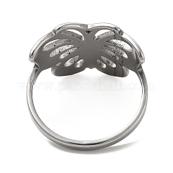 Non-Tarnish 201 Stainless Steel Finger Rings&nbsp;RJEW-G278-02P