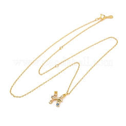 925 Sterling Silver Colorful Cubic Zirconia Constellation Pendant Cable Chain Necklaces for Women&nbsp;STER-R009-01G-05