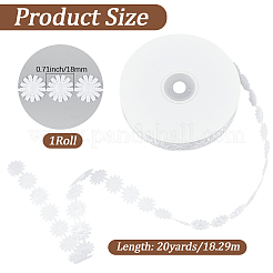 Daisy Polyester Lace Ribbon&nbsp;OCOR-CY0004-18