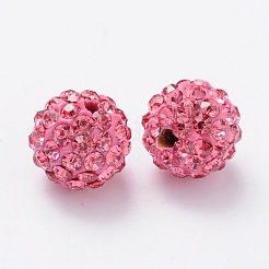 Pave Disco Ball Beads&nbsp;LS-RB-H258-10MM-209