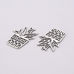 Tarnish Resistant 201 Stainless Steel Pendants&nbsp;STAS-T056-LA298-1