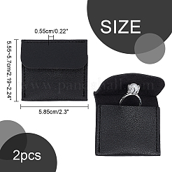 Cowhide Leather Jewelry Storage Bags&nbsp;ABAG-WH0032-51A