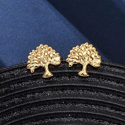 304 Stainless Steel Stud Earrings&nbsp;EJEW-Z118-05G