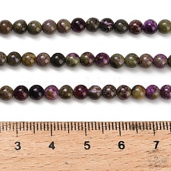 Natural Atlantisite Stichtite Beads Strands&nbsp;G-Z110-C06-4mm