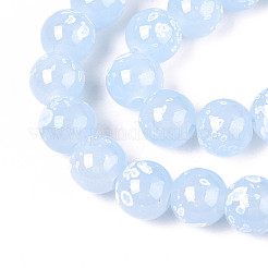 Baking Paint Glass Beads&nbsp;X1-DGLA-N015-10mm-06