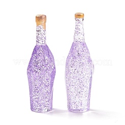 Dummy Bottle Transparent Resin Cabochon&nbsp;RESI-E025-03F