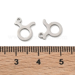 304 Stainless Steel Constellation Pendants&nbsp;STAS-H260-01P-04