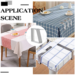 16Pcs 201 Stainless Steel Tablecloth Clip&nbsp;AJEW-GO0006-08