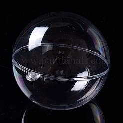 Openable Transparent Plastic Pendants&nbsp;CON-K007-06D