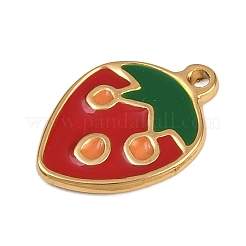 304 Stainless Steel Enamel Pendants&nbsp;LS-STAS-G363-15G