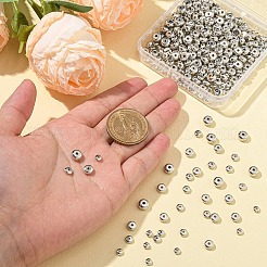 400Pcs 4 Styles CCB Plastic Spacer Beads&nbsp;CCB-YW0001-43G