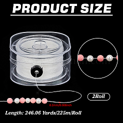 Polyester Cord&nbsp;WCOR-WH0007-01A