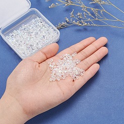 500Pcs Faceted Bicone Electroplate Glass Beads Strands&nbsp;EGLA-YW0001-08
