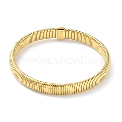 PVD Vacuum Plating 304 Stainless Steel Bangles&nbsp;BJEW-G700-02G