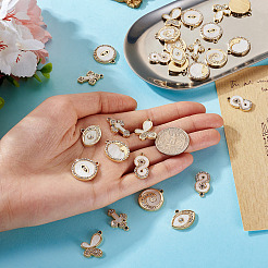 28Pcs 7 Styles Alloy Pendants&nbsp;FIND-TA0004-61