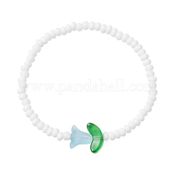 7Pcs 7 Colors Glass Seed Beads Stretch Bracelets for Women&nbsp;BJEW-MZ00200