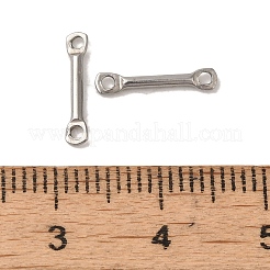 Non-Tarnish 304 Stainless Steel Connector Charms&nbsp;STAS-Q323-06A-P
