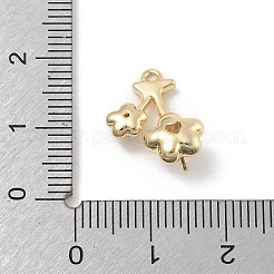 Brass Micro Pave Cubic Zirconia Pendants&nbsp;LS-KK-D283-15G