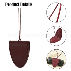 Leather glasses storage bag necklace&nbsp;ST-CJ0027-04