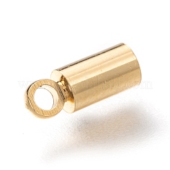 Brass Cord Ends&nbsp;KK-H759-41A-G