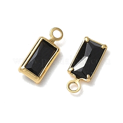 Brass Glass Charms&nbsp;KK-Z136-13G-03
