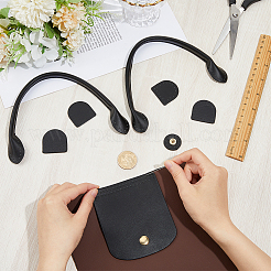 PU Imitation Leather Bag Making Kit&nbsp;DIY-WH0671-533C