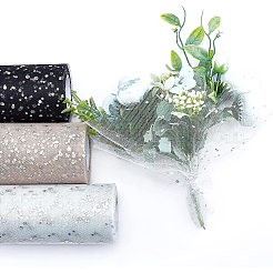 Glitter Sequin Deco Mesh Ribbons&nbsp;OCOR-BC0008-40