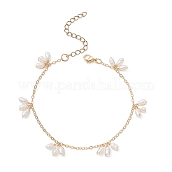Natural Cultured Freshwater Pearl Rice Charm Bracelets&nbsp;BJEW-TA00723