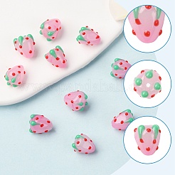 10Pcs Glass Bumpy Beads&nbsp;LAMP-FS0001-58