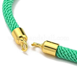 Nylon Cords Bracelet Makings Fit for Connector Charms&nbsp;AJEW-P116-02G