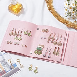 PU Leather Earring Storage Bags&nbsp;AJEW-SP0006-24C