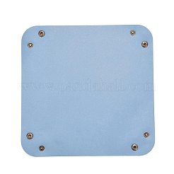 PVC Leather Storage Tray Box with Snap Button&nbsp;AJEW-D050-01A-03AB