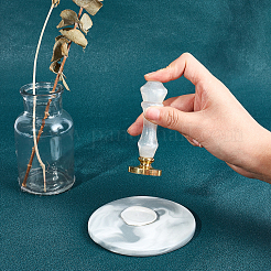 Natural Quartz Crystal Handle&nbsp;DIY-WH0224-87B