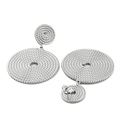 Non-Tarnish 304 Stainless Steel Dangle Stud Earrings&nbsp;EJEW-M233-11P
